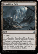 Demolition Field (Ripple Foil) - Modern Horizons 3 Commander Foil