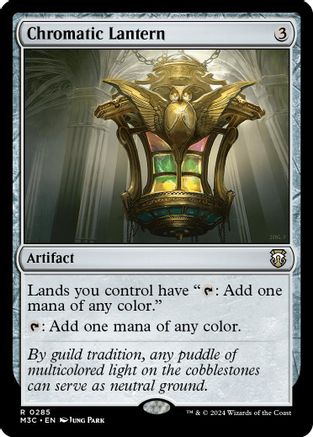 Chromatic Lantern (Ripple Foil) - Modern Horizons 3 Commander Foil