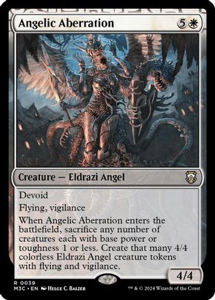 Angelic Aberration (Ripple Foil) - Modern Horizons 3 Commander Foil