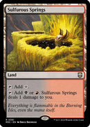 Sulfurous Springs (Ripple Foil) - [Modern Horizons 3 Commander] Foil