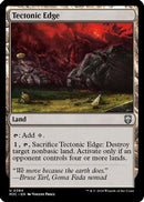 Tectonic Edge (Ripple Foil) [Modern Horizons 3 Commander]
