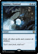 Summary Dismissal (Ripple Foil) [Modern Horizons 3 Commander]