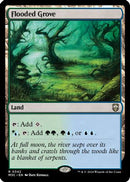 Flooded Grove (Ripple Foil) [Modern Horizons 3 Commander] Foil