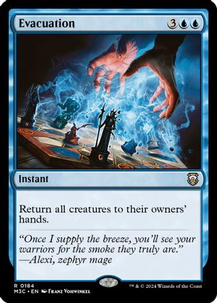 Evacuation (Ripple Foil) [Modern Horizons 3 Commander] Foil