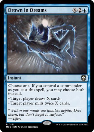 Drown in Dreams (Ripple Foil) [Modern Horizons 3 Commander] Foil