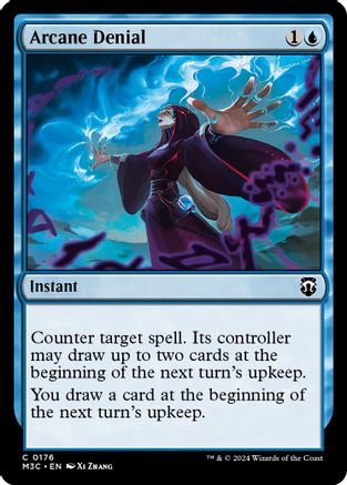 Arcane Denial (Ripple Foil) - Modern Horizons 3 Commander Foil