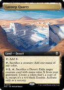 Lazotep Quarry (Extended Art) (Ripple Foil) - [Modern Horizons 3 Commander] Foil