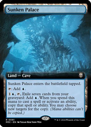 Sunken Palace (Extended Art) (Ripple Foil) - [Modern Horizons 3 Commander] Foil