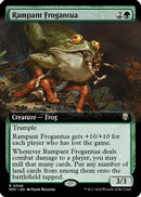 Rampant Frogantua (Extended Art) (Ripple Foil) [Modern Horizons 3 Commander]