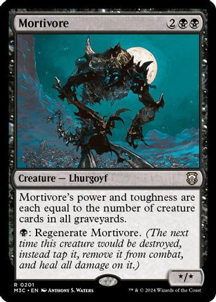 Mortivore (Ripple Foil) - [Modern Horizons 3 Commander] Foil