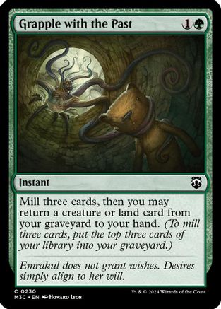Grapple with the Past (Ripple Foil) [Modern Horizons 3 Commander] Foil