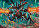 Exterminator Magmarch Art Card (Gold-Stamped Signature) [Art Series: Modern Horizons 3]