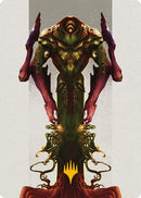 Kozilek, the Broken Reality Art Card (Gold-Stamped Planeswalker Symbol) [Modern Horizons 3 Art Series]