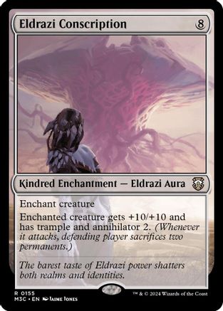 Eldrazi Conscription (Ripple Foil) - Modern Horizons 3 Commander Foil