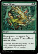 Beast Within (Ripple Foil) - Modern Horizons 3 Commander Foil
