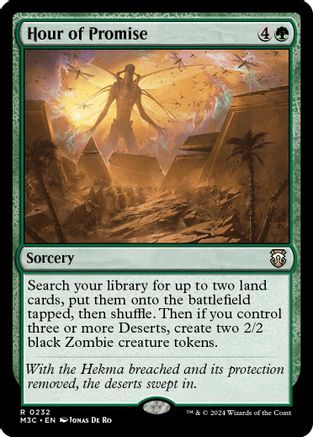 Hour of Promise (Ripple Foil) [Modern Horizons 3 Commander] Foil