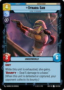Synara San - Loyal to Kragan (033/262) (033/262) [Shadows of the Galaxy]