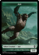 Ape // Plant Double-Sided Token - Modern Horizons 3 Commander
