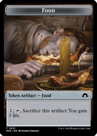 Food // Energy Reserve Double-Sided Token [Modern Horizons 3]