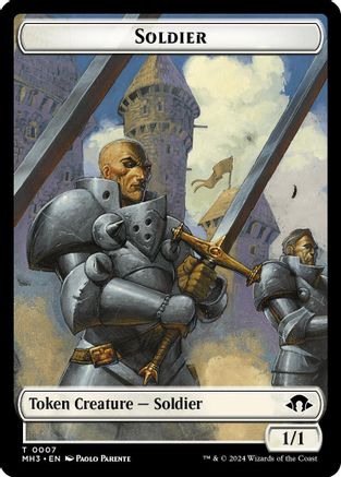 Soldier Token - [Modern Horizons 3]