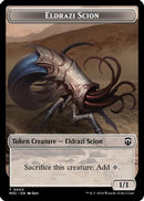 Eldrazi Scion (Ripple Foil) // Eldrazi Spawn Double-Sided Token [Modern Horizons 3 Commander] Foil