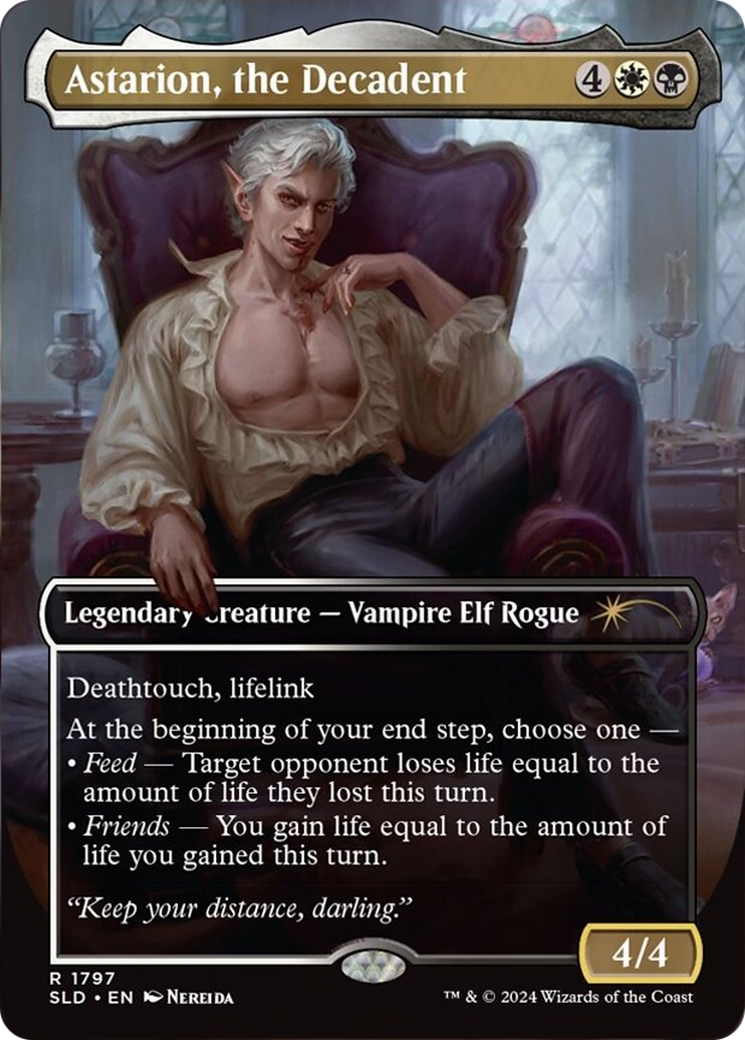 Astarion, the Decadent - Secret Lair Drop (Borderless)