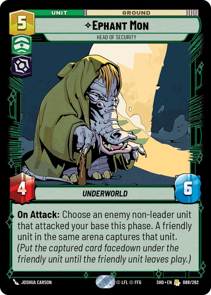 Ephant Mon - Head of Security (088/262) (088/262) [Shadows of the Galaxy]