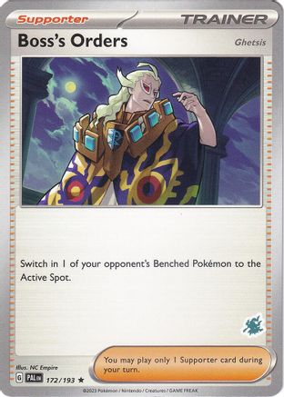 Boss's Orders - Darkrai Deck 172 [Battle Academy 2024]