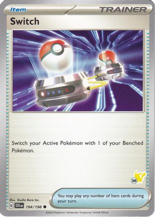 Switch - Pikachu 36 [Battle Academy 2024]