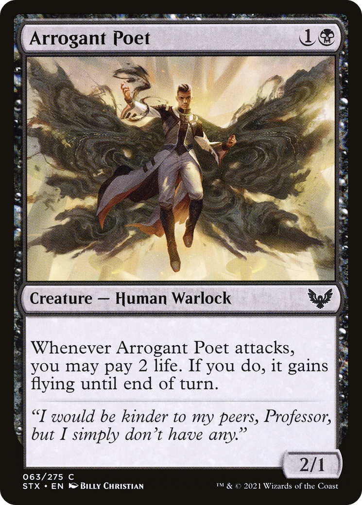 Arrogant Poet - Strixhaven: School of Mages