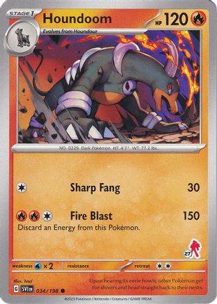 Houndoom - Armarouge 27 [Battle Academy 2024]
