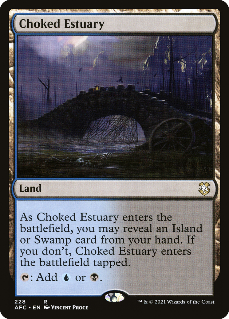 Choked Estuary - Forgotten Realms Commander
