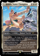 E. Honda, Sumo Champion - Secret Lair Drop / E. Honda, Sumo Champion