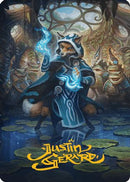 Jace, the Mind Sculptor Art Card (Gold-Stamped Signature) [Art Series: Bloomburrow]