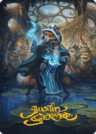 Jace, the Mind Sculptor Art Card (Gold-Stamped Signature) [Art Series: Bloomburrow]