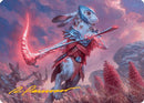 Baylen, the Haymaker Art Card (Gold-Stamped Signature) [Bloomburrow Art Series]