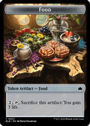 Food // Bushy Bodyguard Double-Sided Token [Bloomburrow] Foil