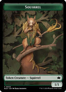 Squirrel // Darkstar Augur Double-Sided Token - [Bloomburrow] Foil