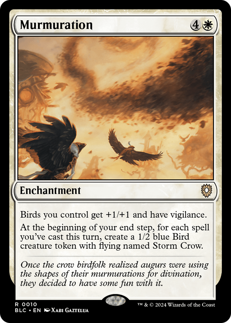 Murmuration - [Bloomburrow Commander]