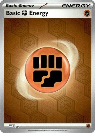 Basic Fighting Energy 006 [SV Shrouded Fable]  - Reverse Holofoil