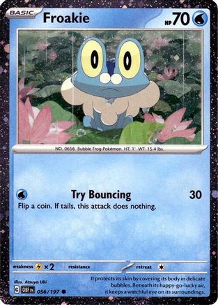 Froakie (Cosmos Holo) 056/197 [Miscellaneous Cards & Products]  - Holofoil