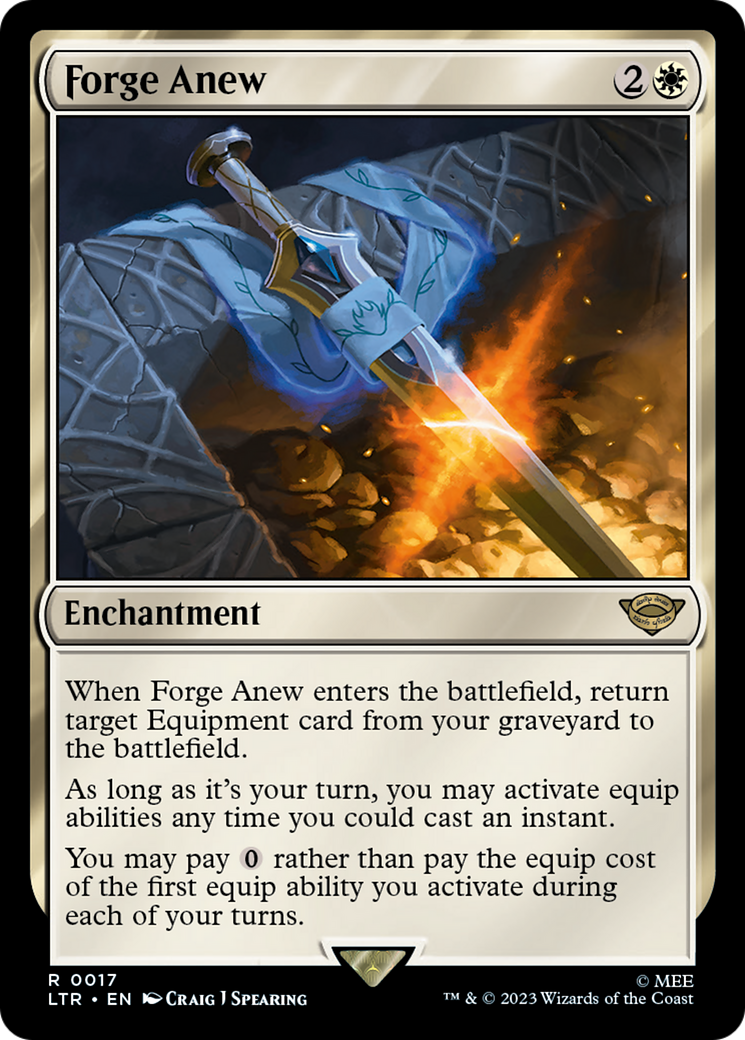 Forge Anew [The Lord of the Rings: Tales of Middle-earth]