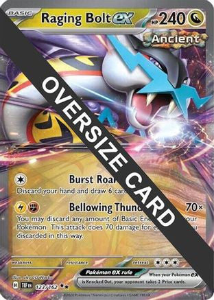 Raging Bolt ex - 123/162 [Jumbo Cards] - Holofoil
