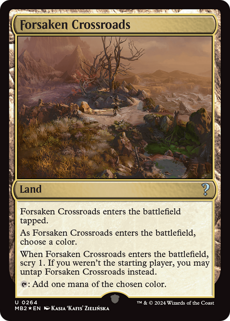 Forsaken Crossroads [Mystery Booster 2] Foil