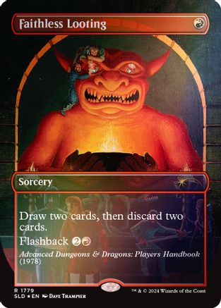 Faithless Looting (Rainbow Foil) [Secret Lair Drop Series] Foil