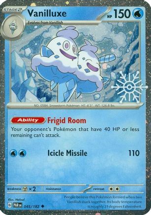 Vanilluxe (Holiday Calendar) 045 [Miscellaneous Cards & Products]  - Holofoil