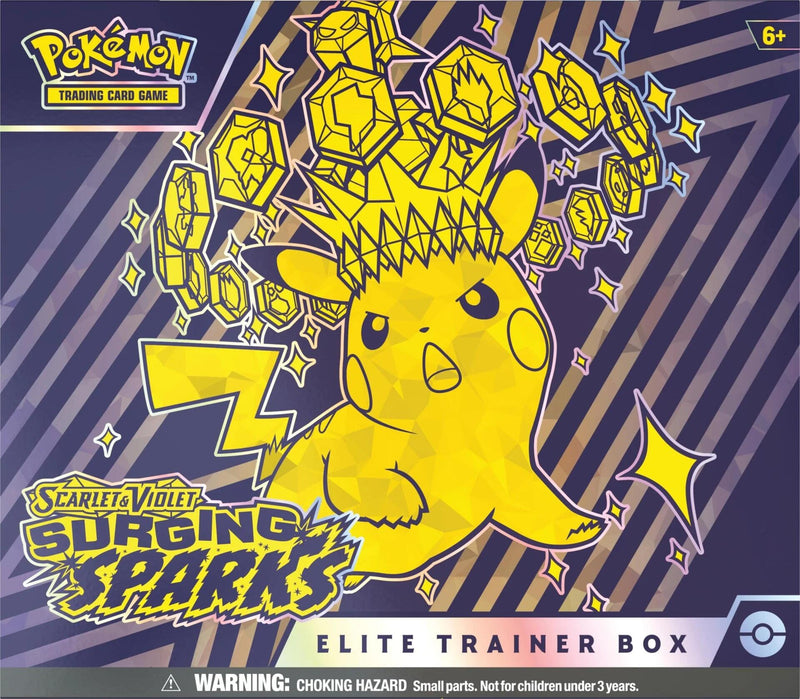 Scarlet & Violet: Surging Sparks - Elite Trainer Box Scarlet & Violet: Surging Sparks - Elite Trainer Box