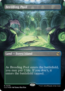 Breeding Pool (Borderless) - Ravnica: Clue Edition Foil