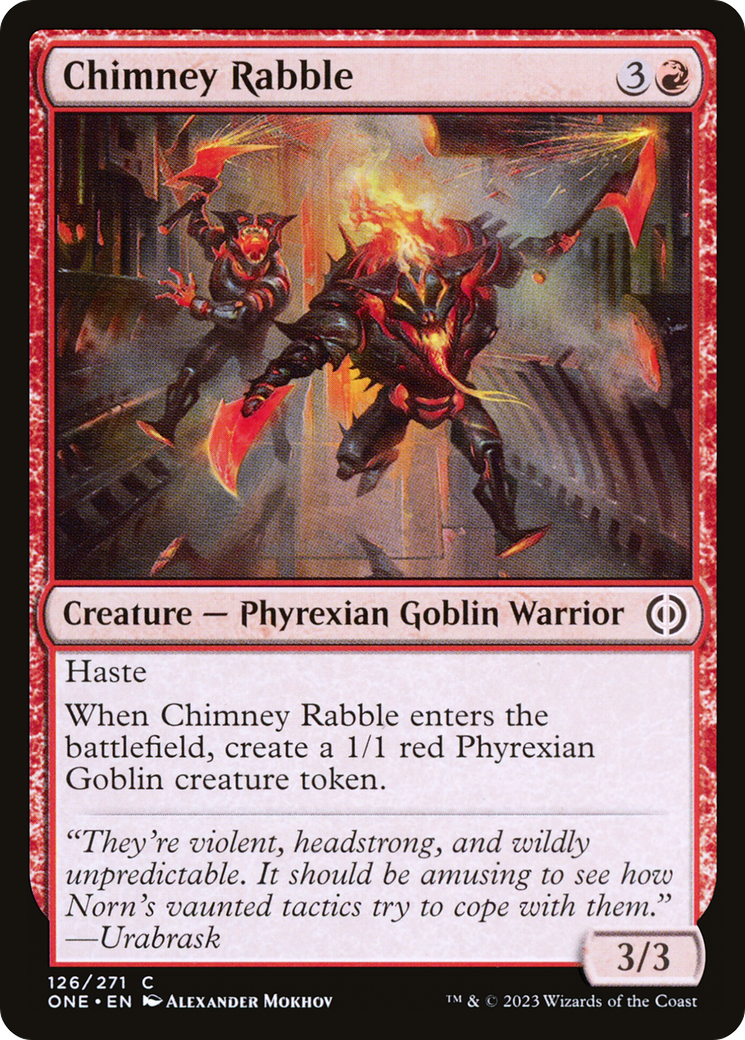 Chimney Rabble - Phyrexia: All Will Be One