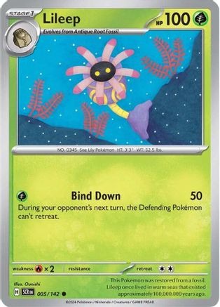 Lileep 005/142 [SV07 Stellar Crown]
